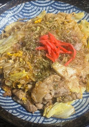 焼きそば風ソーミンチャンプルー-レシピのメイン写真