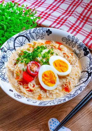 混ぜるだけ~そうめんで冷やし坦々麺風！-レシピのメイン写真