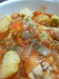 トマトチキン煮込み-レシピのメイン写真