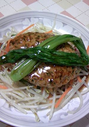 とうふハンバーグ＠甘酢中華風-レシピのメイン写真