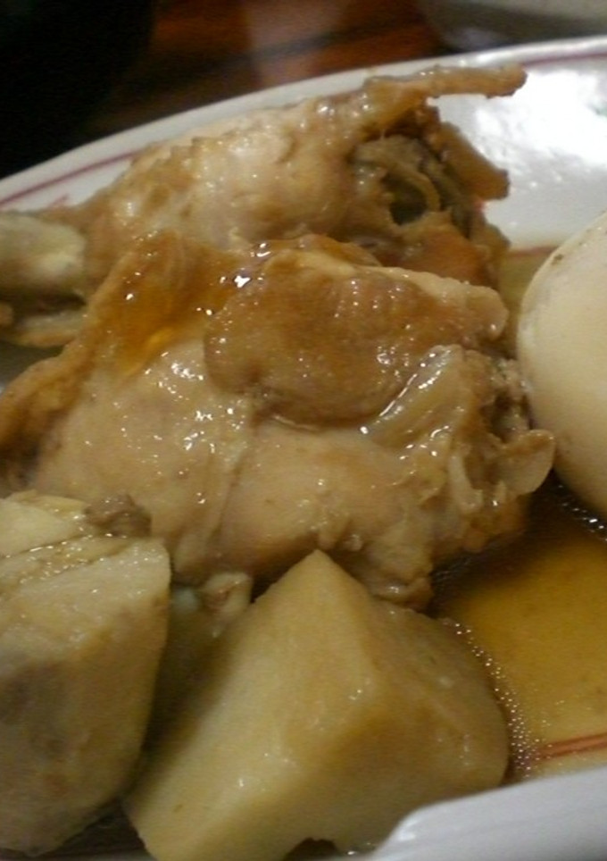 手羽の黒糖さっぱり煮-レシピのメイン写真