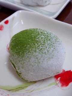 抹茶の生クリーム大福-レシピのメイン写真