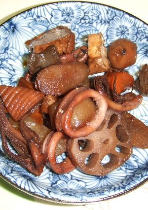イカ入り筑前煮-レシピのメイン写真