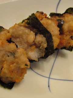 れんこんとエビの磯辺揚げ-レシピのメイン写真