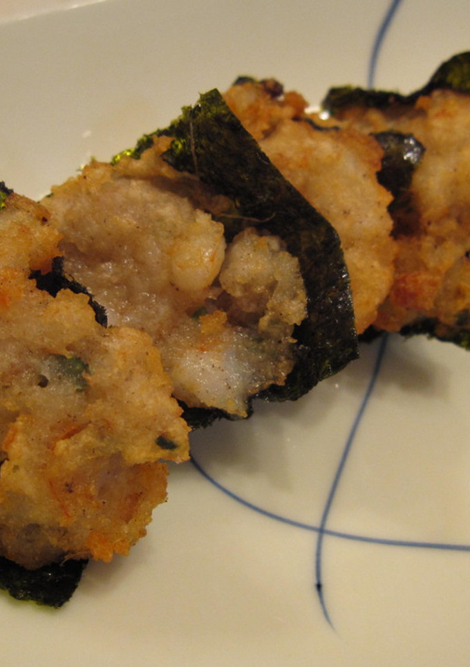 れんこんとエビの磯辺揚げ-レシピのメイン写真