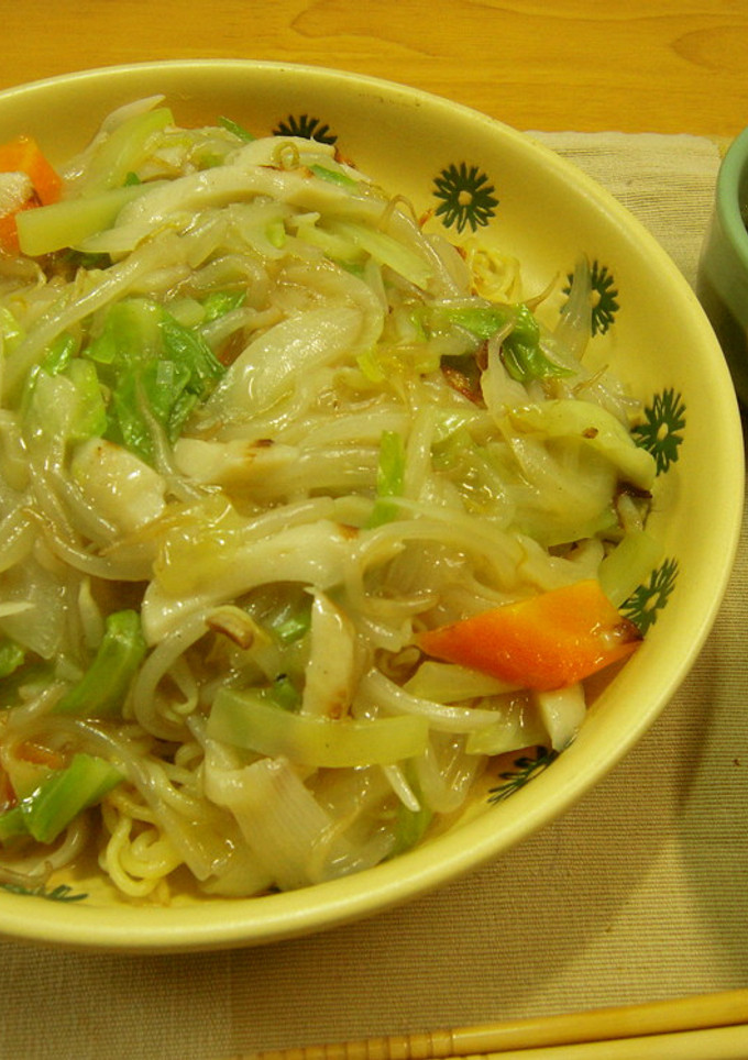 野菜たっぷり塩あんかけ焼きそば-レシピのメイン写真