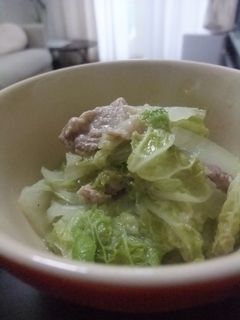 手抜きでごめんなさい☆豚と白菜の重ね煮-レシピのメイン写真