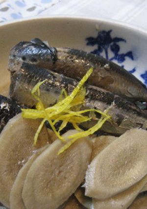 いわしとごぼう、一緒に-レシピのメイン写真