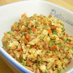 รูปของ 野菜がとれる✿納豆チャーハン✿