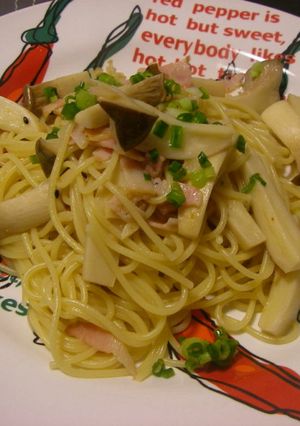 エリンギとベーコンの和風ぺペロンチーノ-レシピのメイン写真