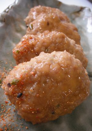 高野豆腐の甘辛豚つくね-レシピのメイン写真