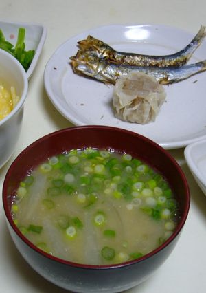 『体ぽかぽか♥ 生姜入り味噌汁』-レシピのメイン写真