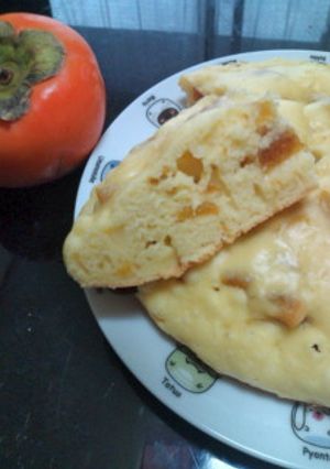 柿嫌いも大丈夫◎簡単炊飯器で柿ケーキ♪-レシピのメイン写真