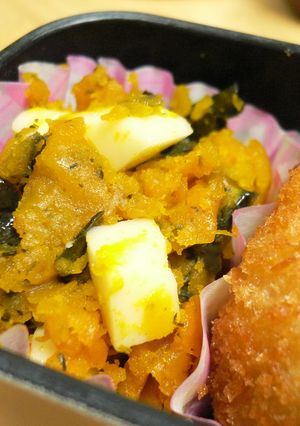 お弁当に✿カボチャのマッシュinチーズ✿-レシピのメイン写真