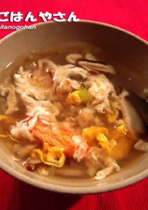 生姜風味のかに玉スープ★★-レシピのメイン写真