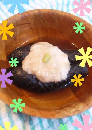 ☆ナスの山芋かけ☆-レシピのメイン写真