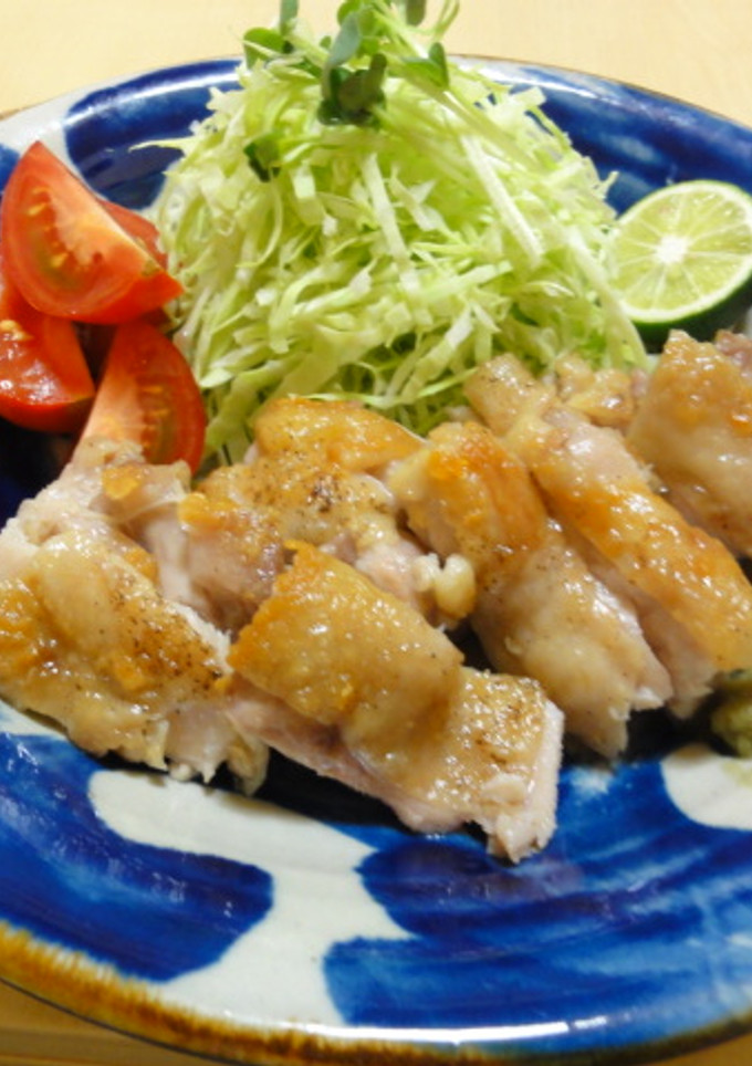 塩・胡椒だけで旨い♪鶏もも焼き-レシピのメイン写真