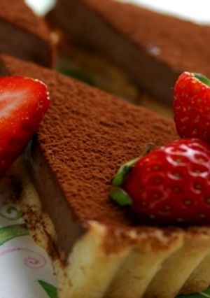 口説きお菓子。チョコレートタルト-レシピのメイン写真
