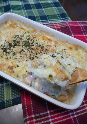 鍋いらず！簡単豆乳ソースＤＥパングラタン-レシピのメイン写真