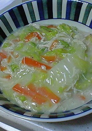 白菜とささみの中華風クリーム煮-レシピのメイン写真