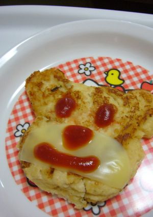 こどもごはん☆豆腐ハンバーグ-レシピのメイン写真