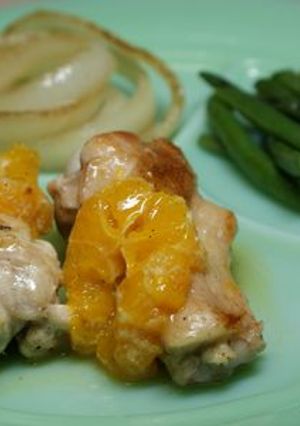 鶏肉のワインみかんソース-レシピのメイン写真