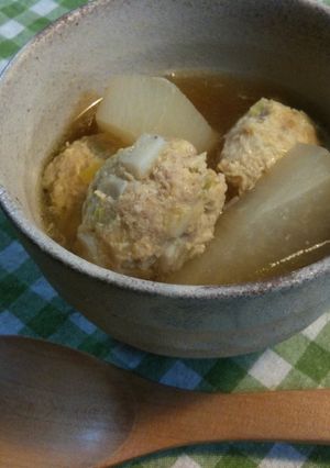 ほっこり鶏団子-レシピのメイン写真