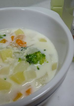 あったまぁ~る^^お野菜チャウダー♪-レシピのメイン写真