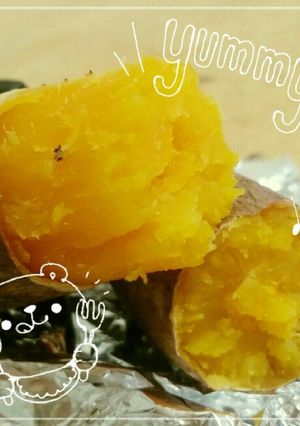 超しっとり☆あま〜い大好きな焼き芋☆-レシピのメイン写真