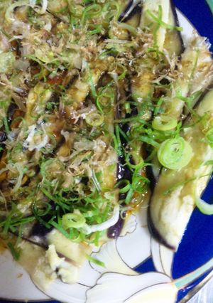 レンジでチンだけ♪なすのさっぱりネギポン-レシピのメイン写真