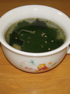 簡単ワカメスープ♪-レシピのメイン写真