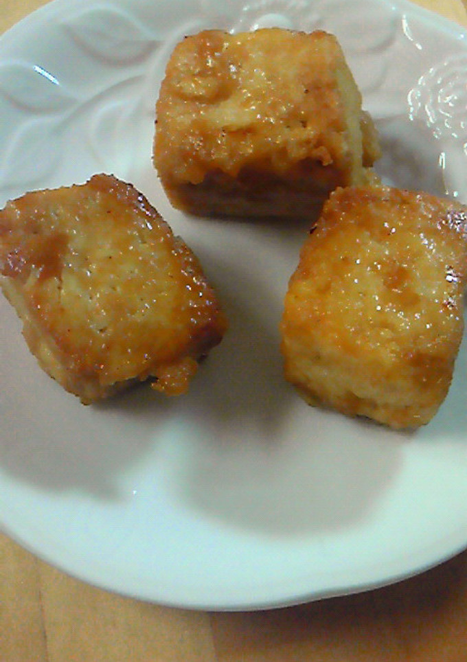 凍らせ豆腐のから揚げ　角切り版-レシピのメイン写真