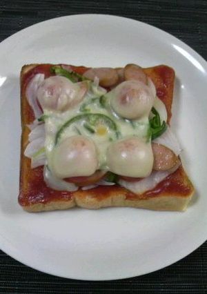 簡単■お手軽なんちゃってﾋﾟｻﾞﾄｰｽﾄ-レシピのメイン写真
