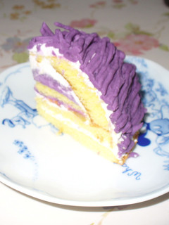 紫いものケーキ-レシピのメイン写真