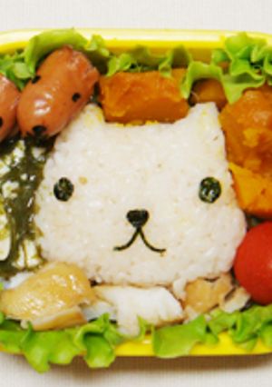 ホワイトさんとプレーリーさん弁✿キャラ弁-レシピのメイン写真