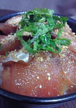 まぐろの漬け丼-レシピのメイン写真