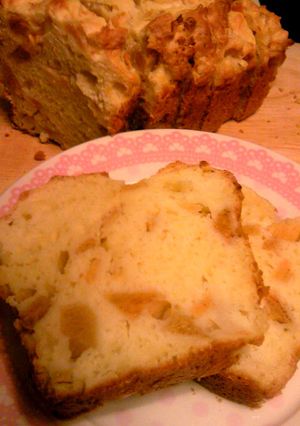 ＊混ぜてくだけの柿のパウンドケーキ＊-レシピのメイン写真