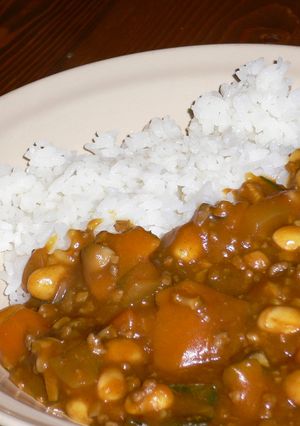 おいしい！元気！豆かぼカレー！！-レシピのメイン写真