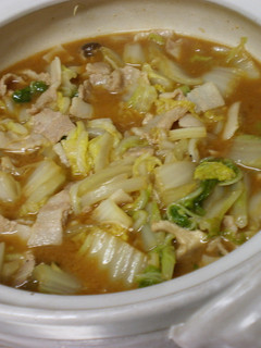 土鍋で簡単!!白菜と豚肉の味噌煮-レシピのメイン写真