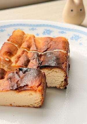 【生クリーム不使用】ベイクドチーズケーキ-レシピのメイン写真
