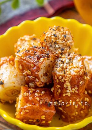 簡単！節約！チーズ竹輪のピリ辛ラー油和え-レシピのメイン写真