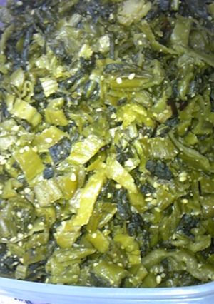 ★ラ～メン屋の辛辛高菜の油炒め★-レシピのメイン写真