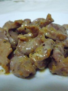 砂肝の梅肉炒め-レシピのメイン写真