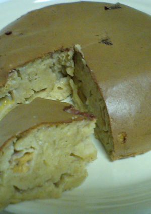 簡単炊飯器で♪バナナと柿のケーキ-レシピのメイン写真