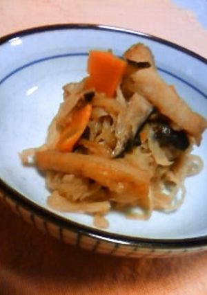 スライス干し椎茸と切干大根の煮物-レシピのメイン写真