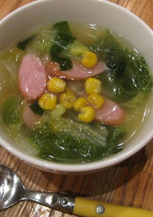 白菜の簡単スープ-レシピのメイン写真