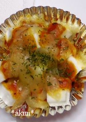 お弁当に♪　簡単　はんぺんピザ-レシピのメイン写真