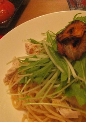 山芋と納豆のふんわり♪満腹♪和風パスタ-レシピのメイン写真
