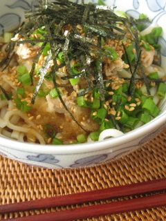 ツナおろし冷やしうどん-レシピのメイン写真