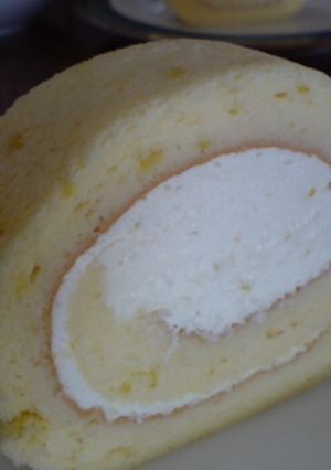 すだちのロールケーキ-レシピのメイン写真